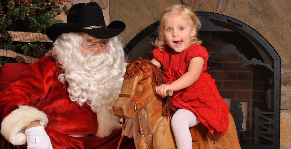 Magical Cowboy Santa courtesy of the Rockwell Museum