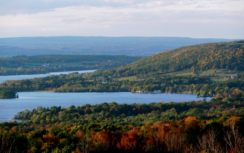 Lamoka and Waneta Lakes by Jake Cornelius