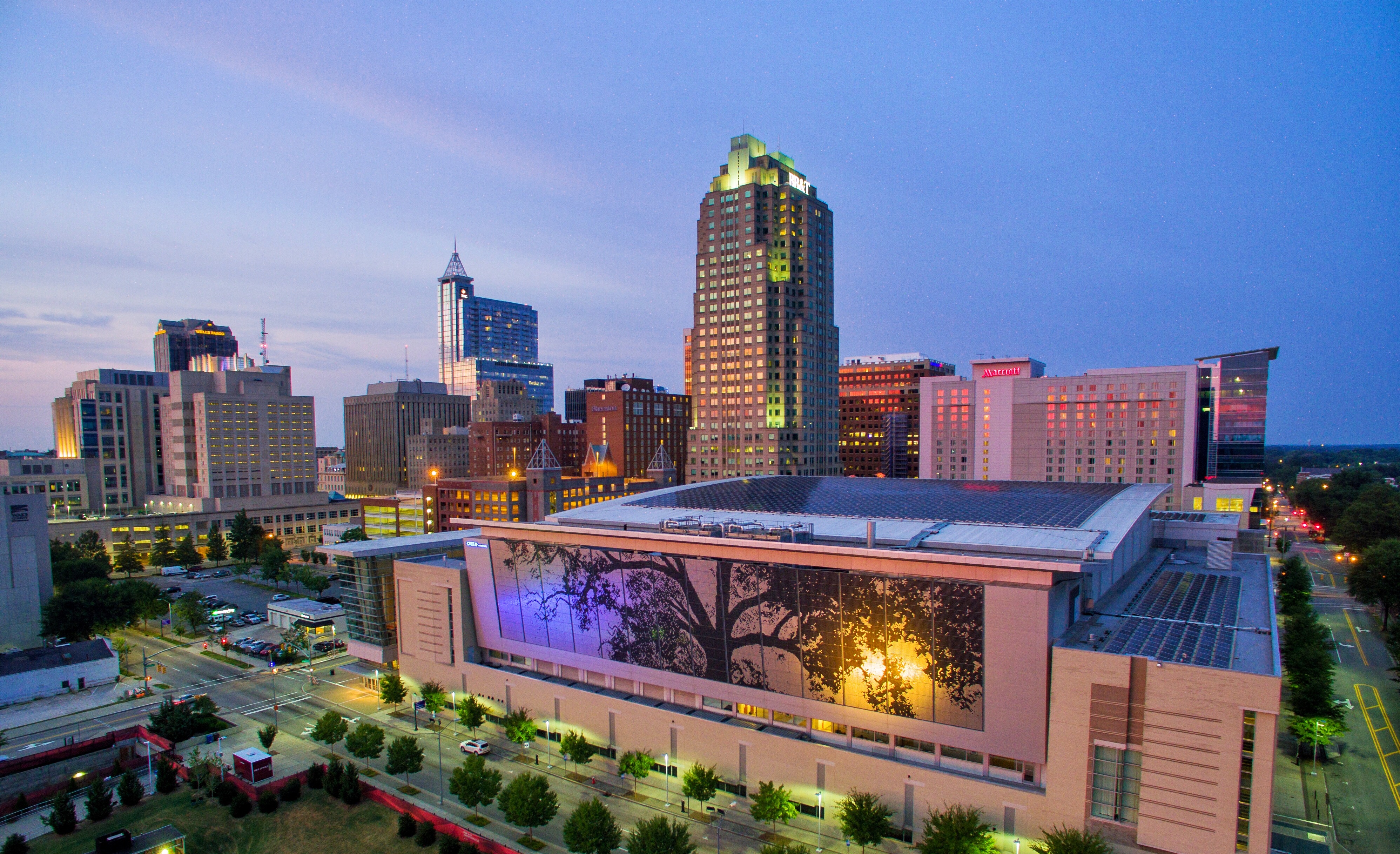 Convention Center Drone