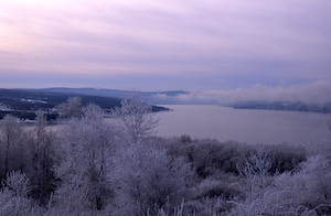 Winter Over Keuka Lake Winter Over Keuka Lake