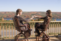 Dr. Frank Vinifera Wine Cellars View The spectacular views from Dr. Frank Vinifera Wine Cellars.
