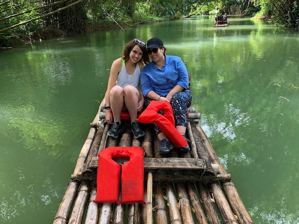 Rafting Down the Martha Brae River