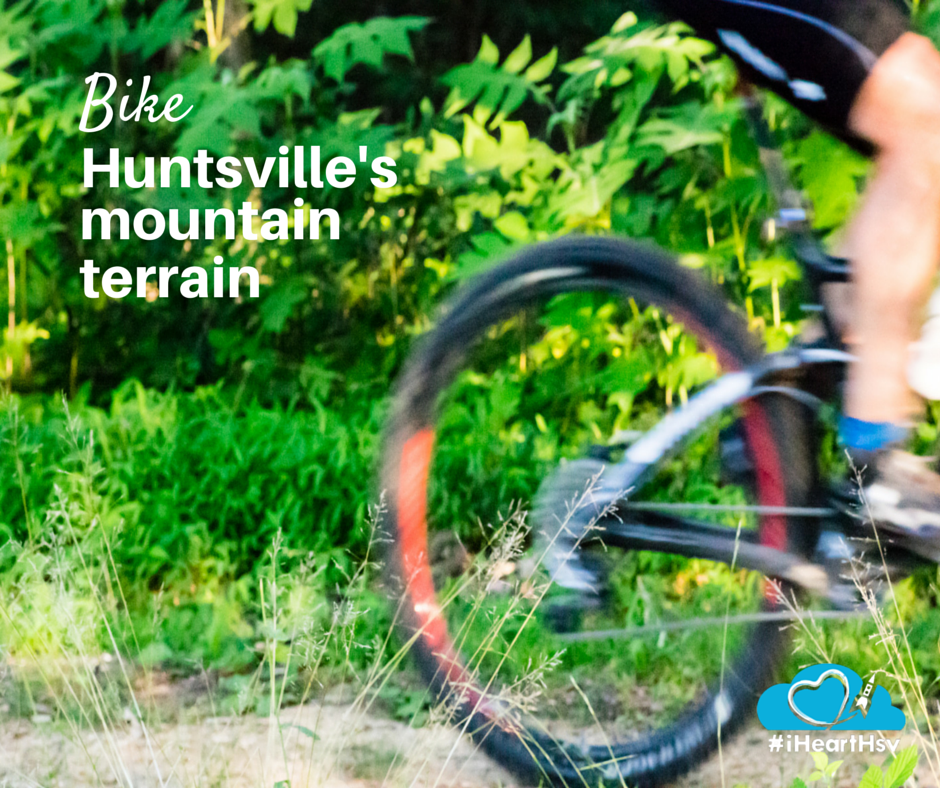 Bike the Mountains of Huntsville 5 musttry locations