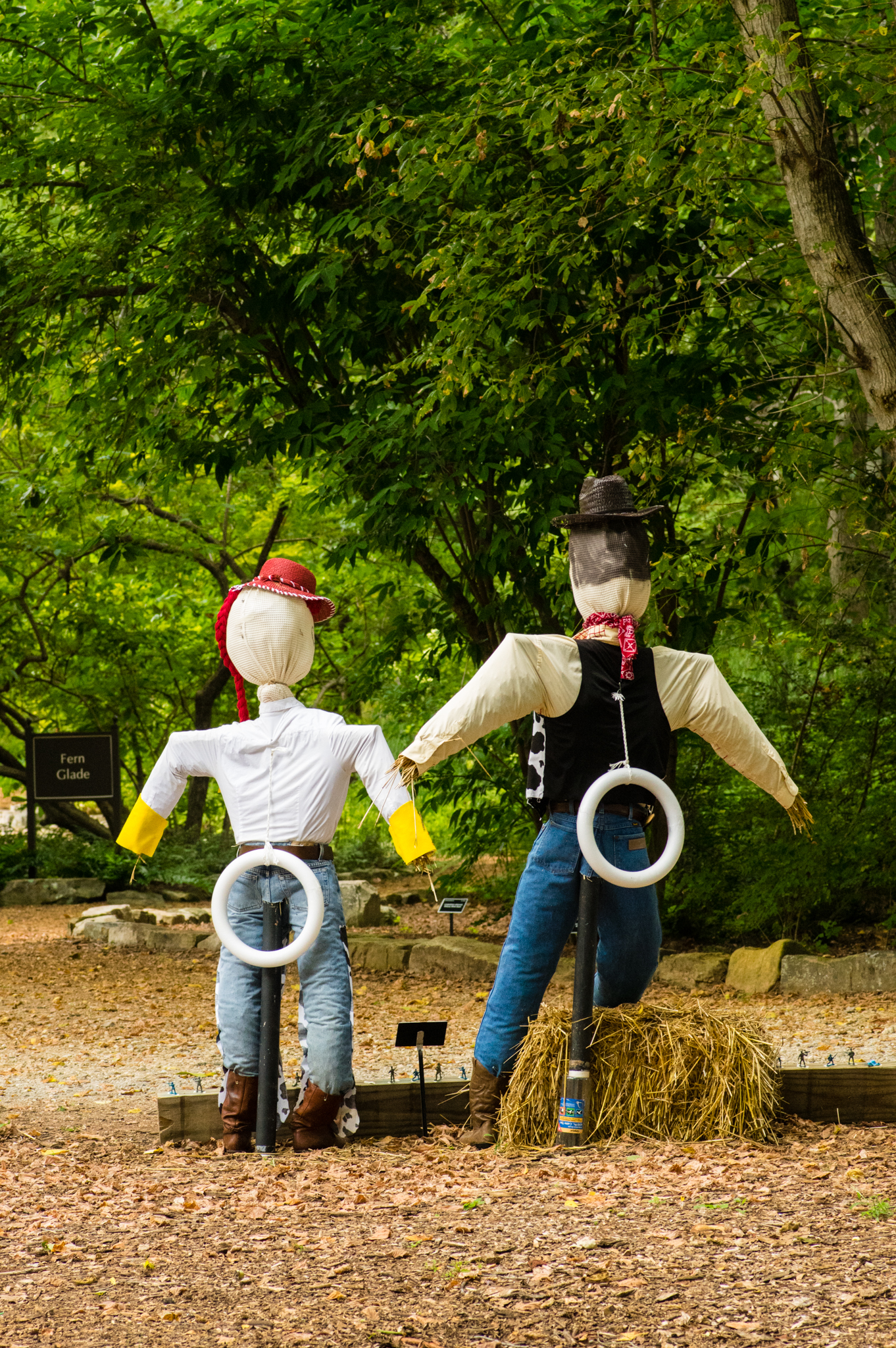 A mustsee this fall Scarecrow Trail at Huntsville Botanical Garden