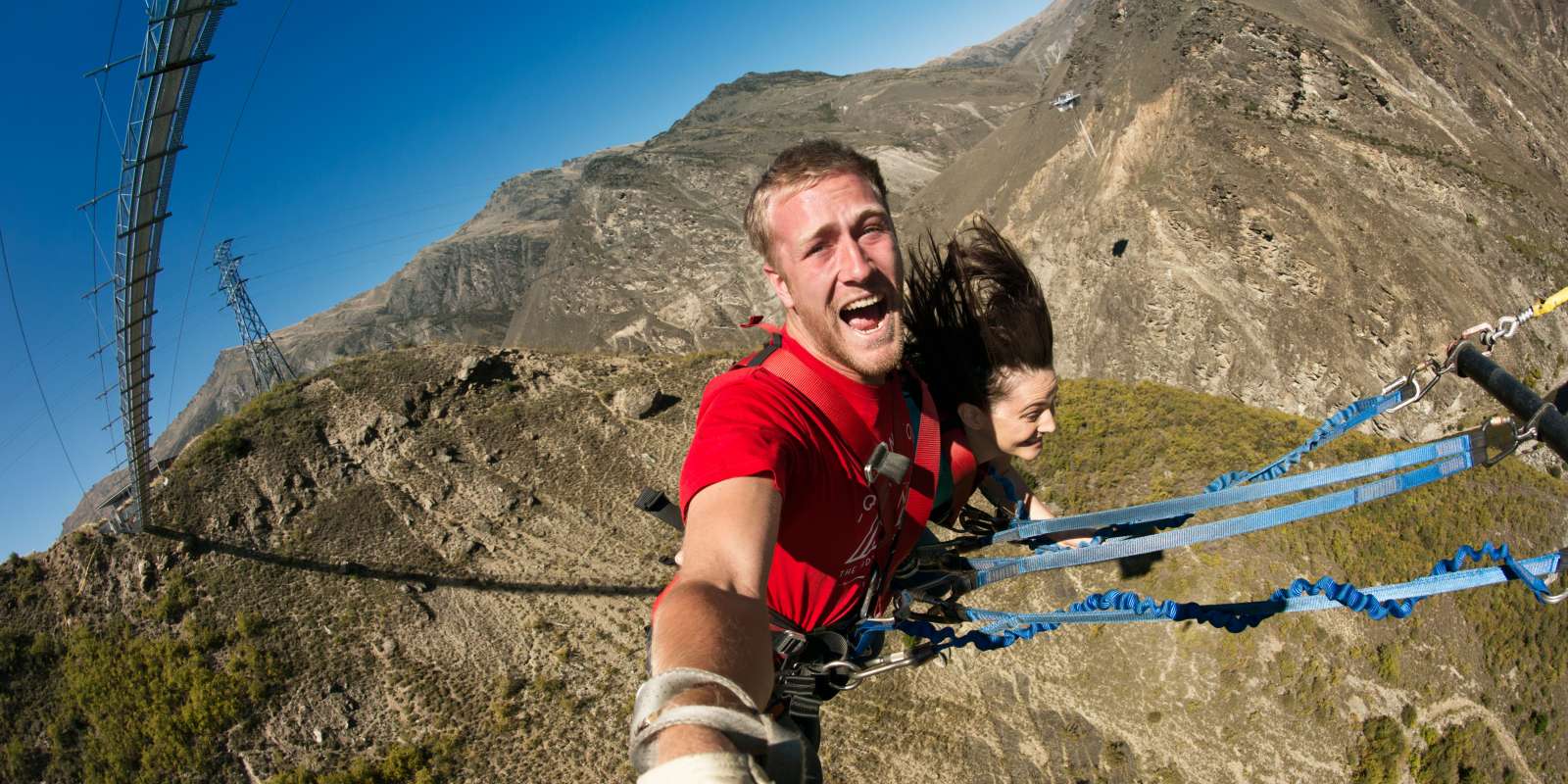 AJ Hackett Nevis Tandem Swing Queenstown AJ Hackett Bungy