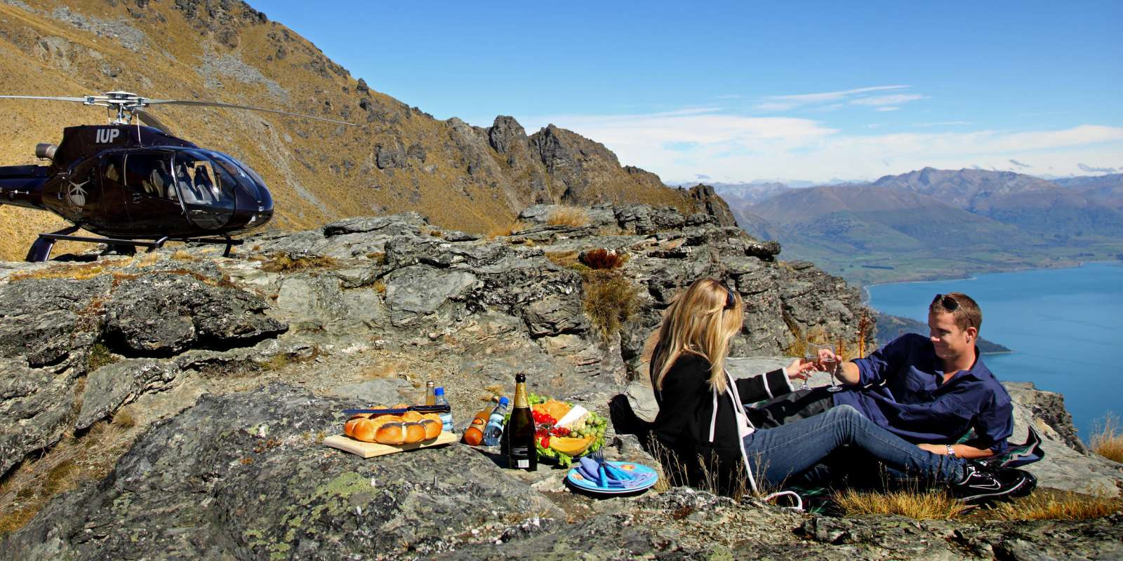 Picnic on a Peak Picnic on a Peak with Over The Top Helicopters
