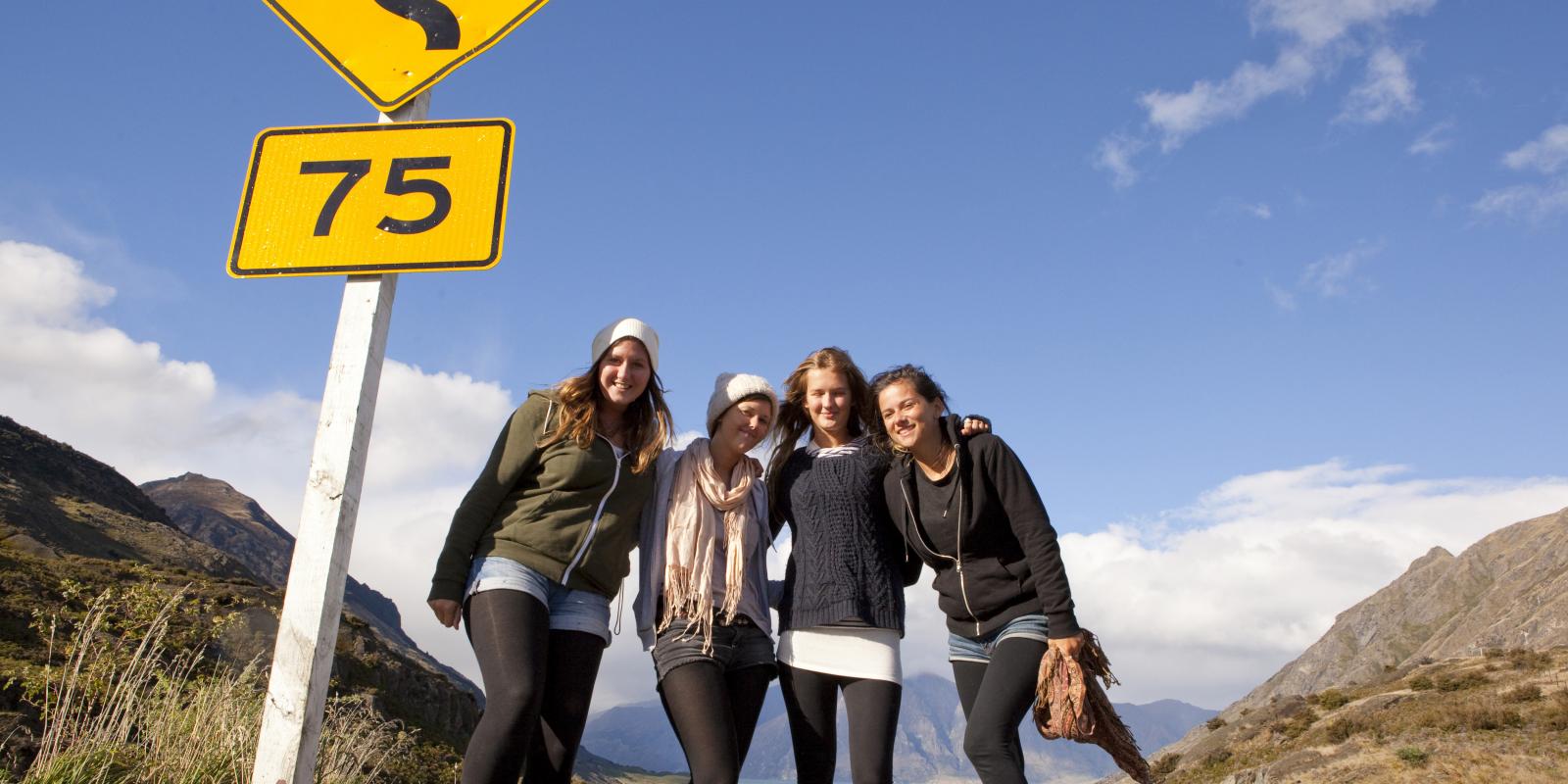 Girls on a road trip Girls on a road trip