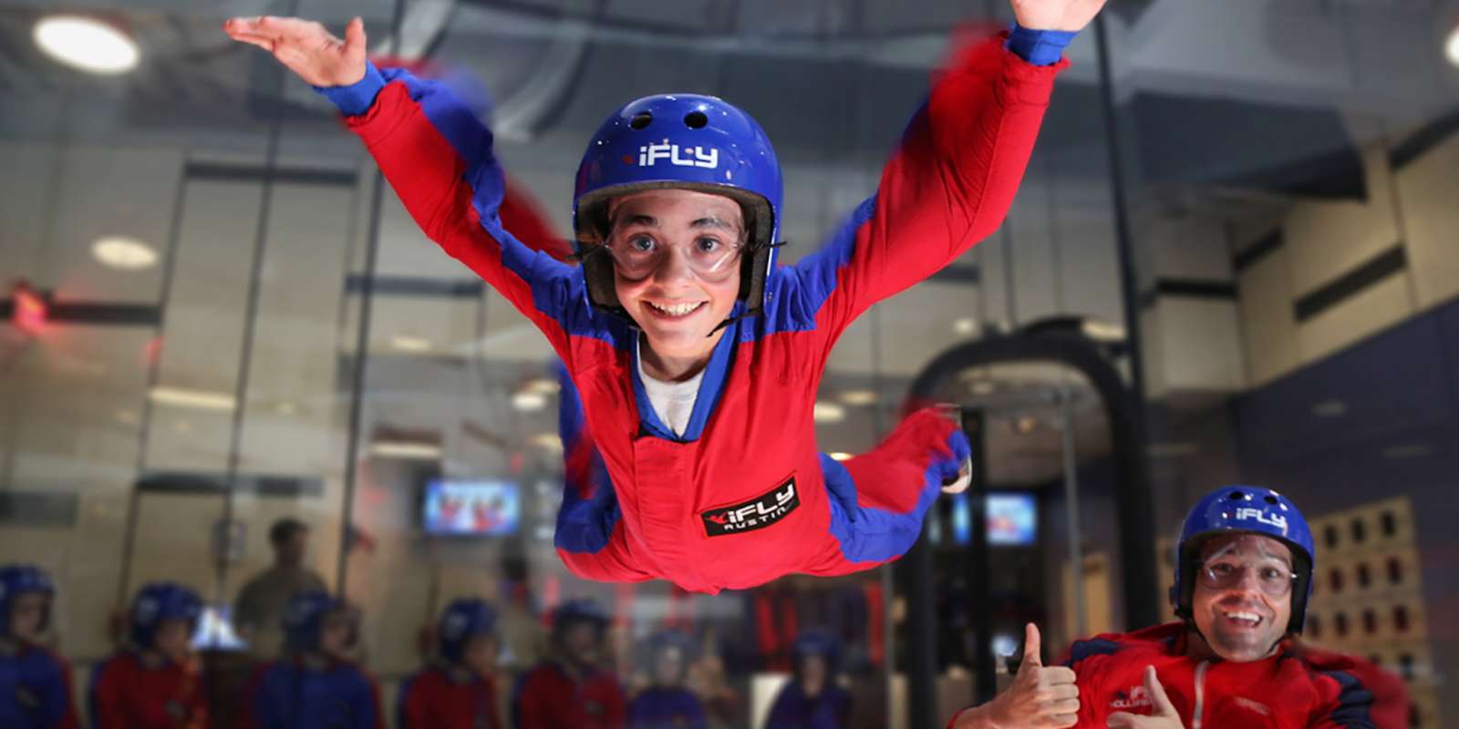 iFLY indoor skydiving Kids fun at iFly indoor skydiving