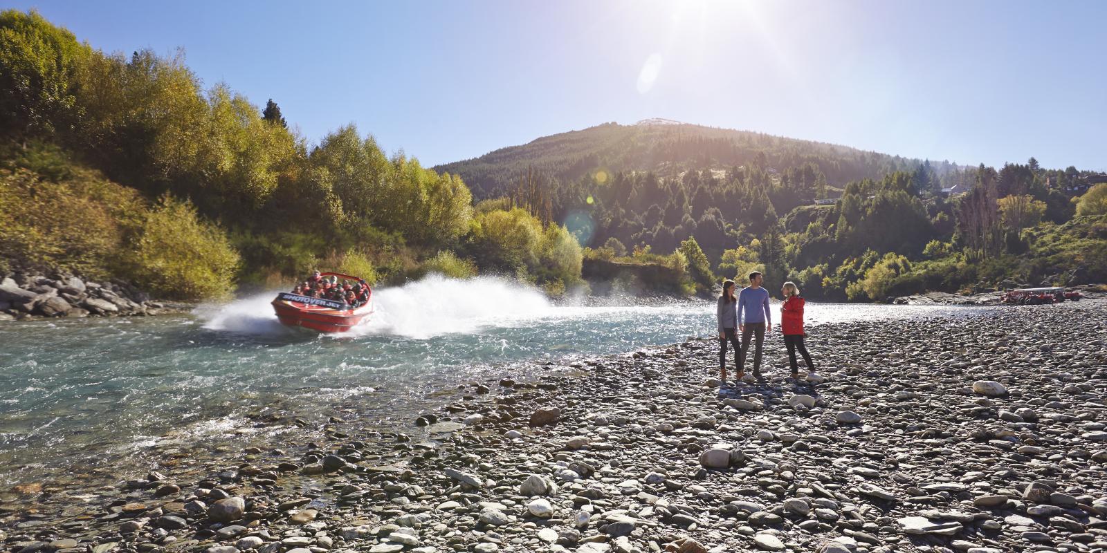 Shotover Jet Jet Boat on Shotover River