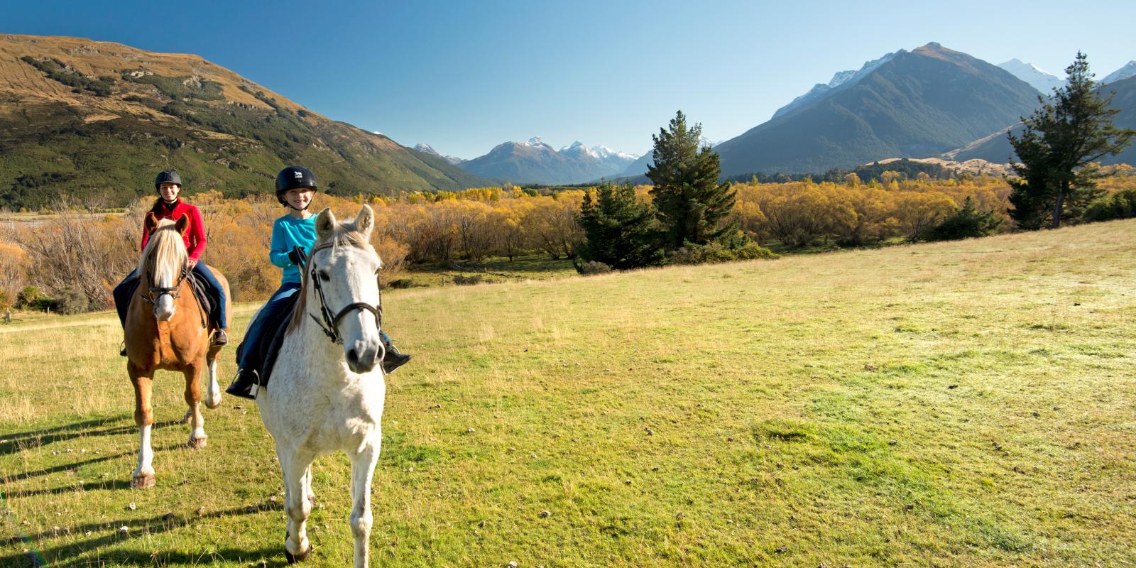 Horseriding in Glenorchy Horse riding in Glenorchy