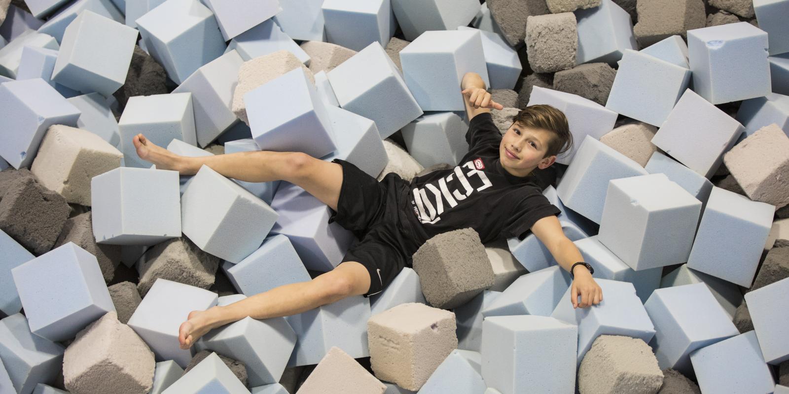Foam Pit SITE trampoline Foam Pit SITE trampoline Queenstown Family