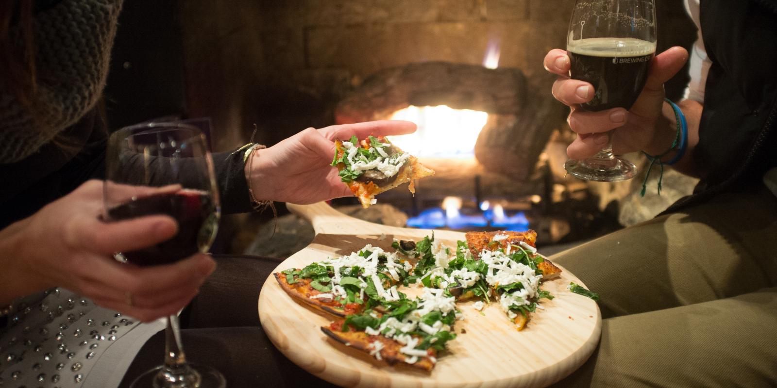 Pizza and a Roaring Fire: Little Blackwood Pizza and a Roaring Fire: Little Blackwood