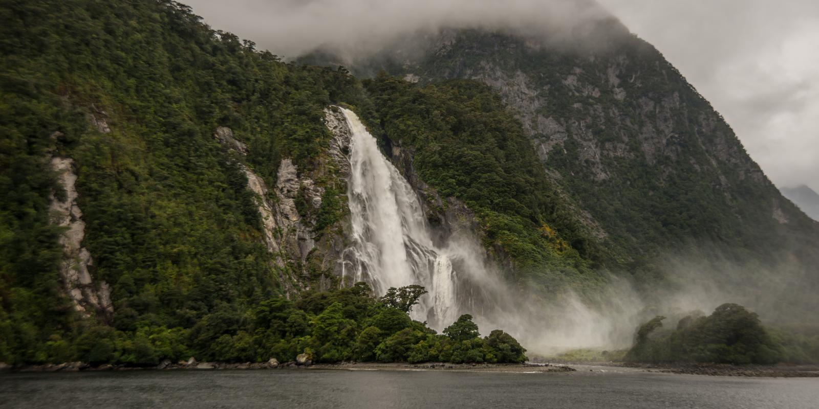 Milford Sound on a Rainy Day Milford Sound on a Rainy Day
