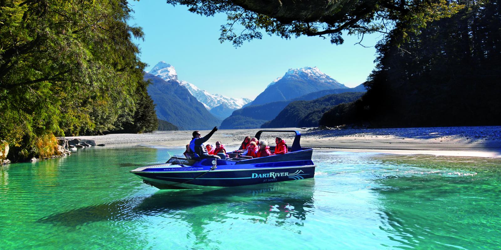 Dart River Jet Boat Wilderness Experience Dart River Jet Boat Wilderness Experience Queenstown