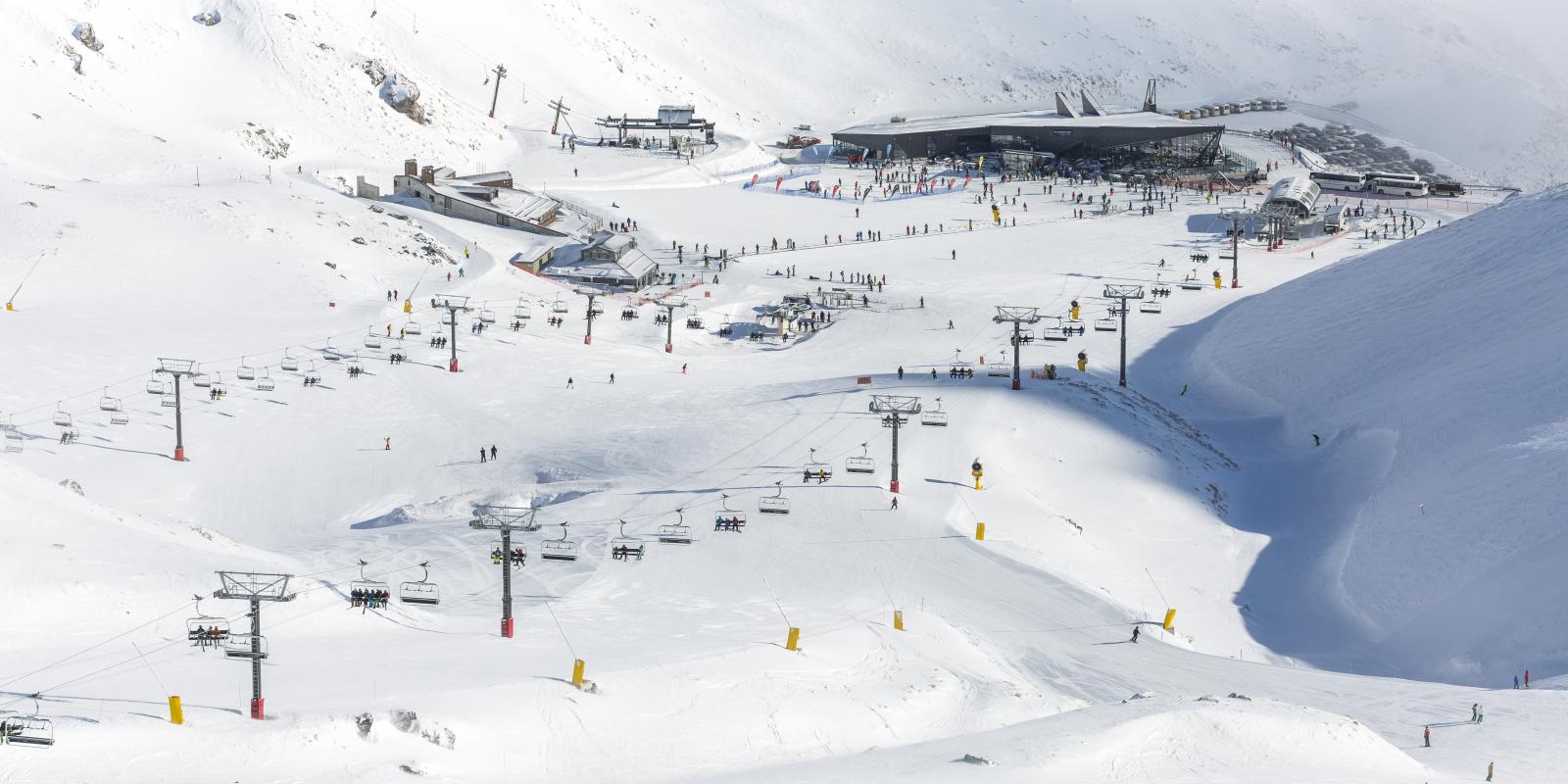 The Remarkables ski area in modern times The Remarkables ski area, Queenstown