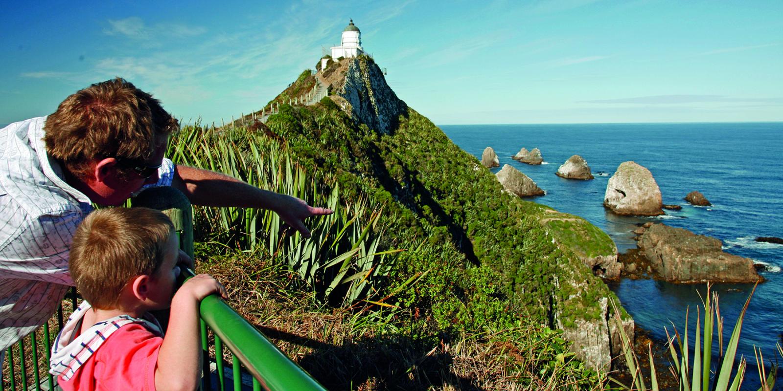 Nugget Point in the Catlins is a favourite on the route Nugget Point in the Catlins