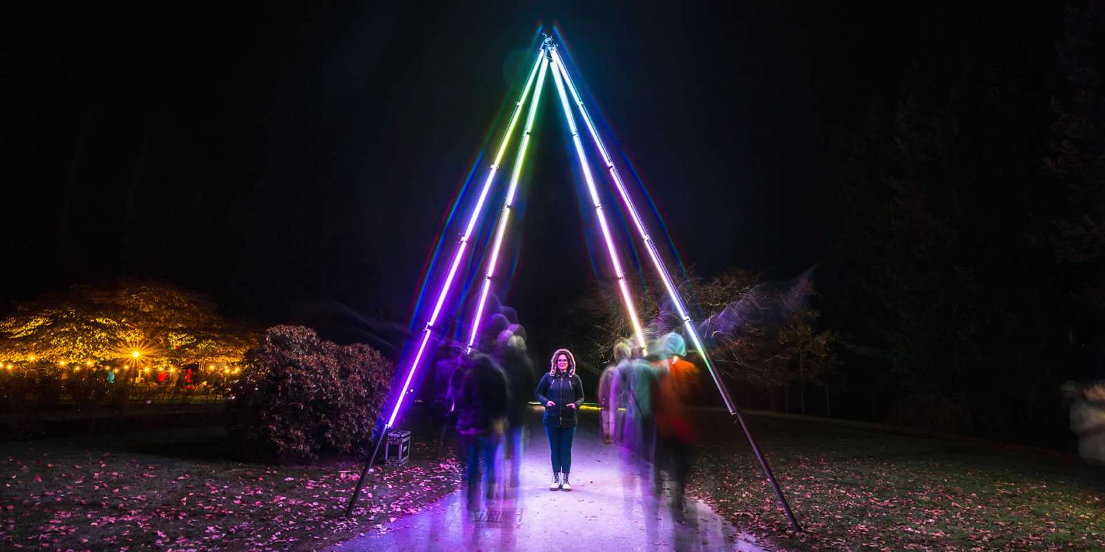LUMA Southern Light Show LUMA Southern Light Show in the Queenstown Gardens