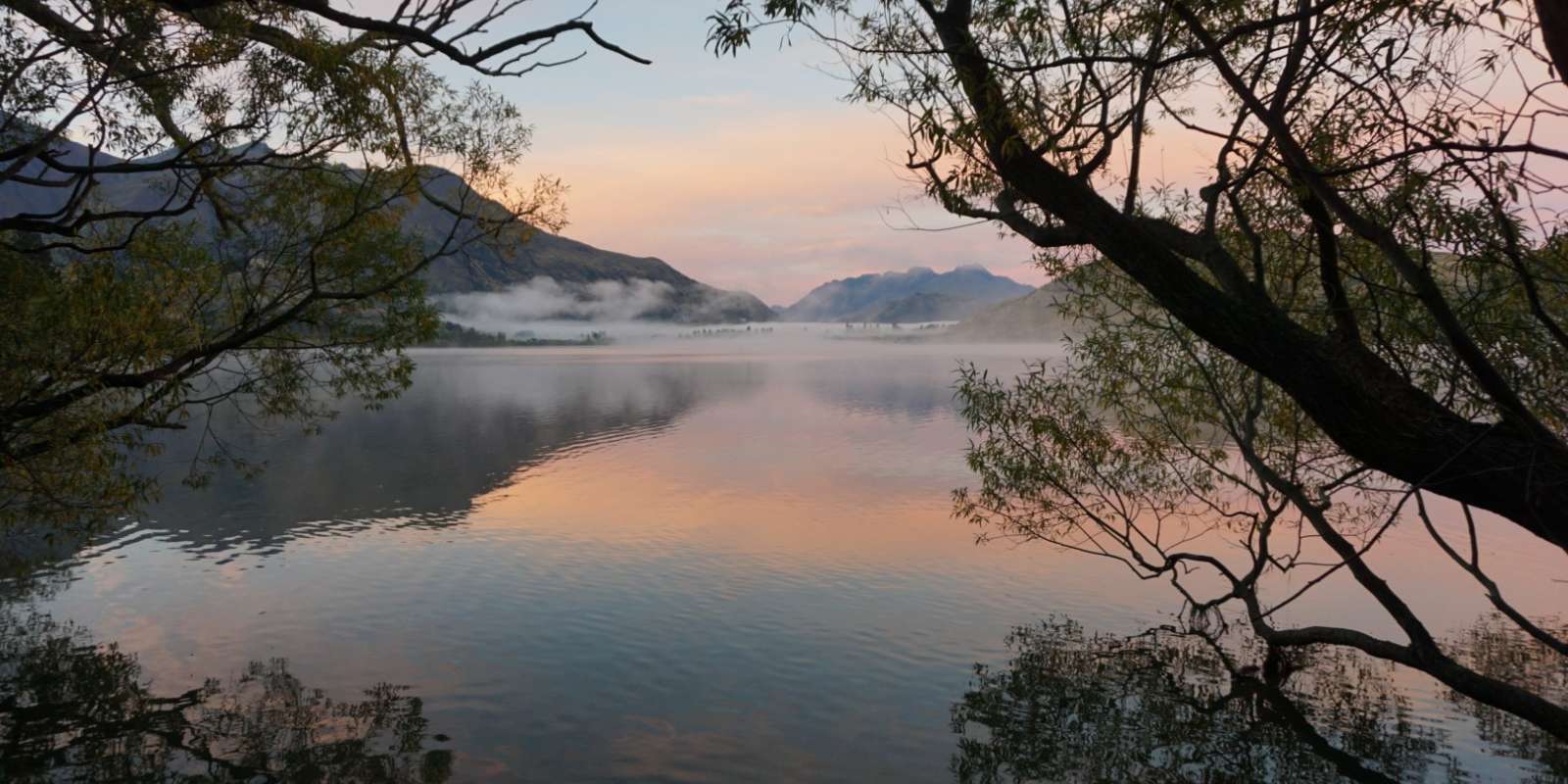 Lake Hayes sunset Lake Hayes sunset