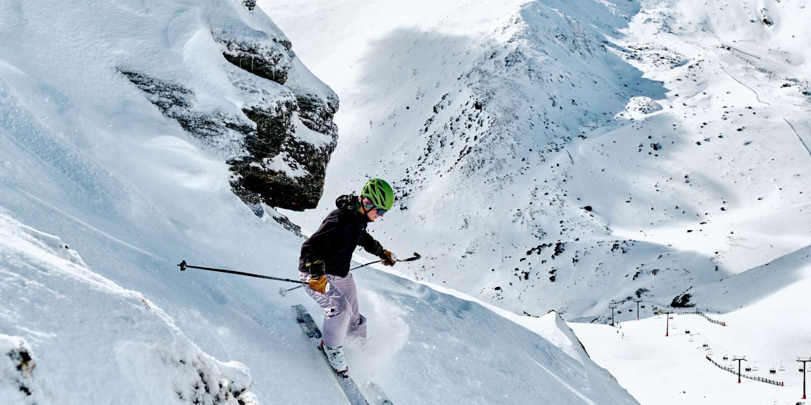 Remarkables Ski Field 5 Carving up the trails at Remarkables