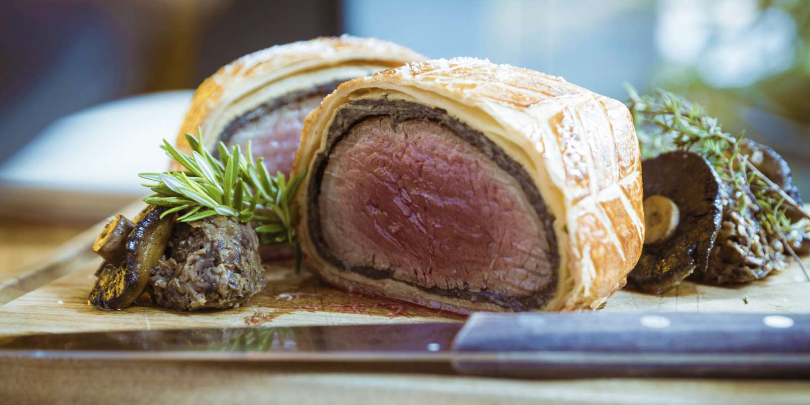 Beef Wellington at Rata Al Fresco Dining with burgers and beers at Perky's Floating Bar