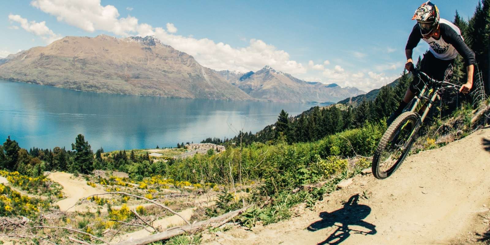 Skyline Queenstown Mountain Biking MTB trails Queenstown Bike Park
