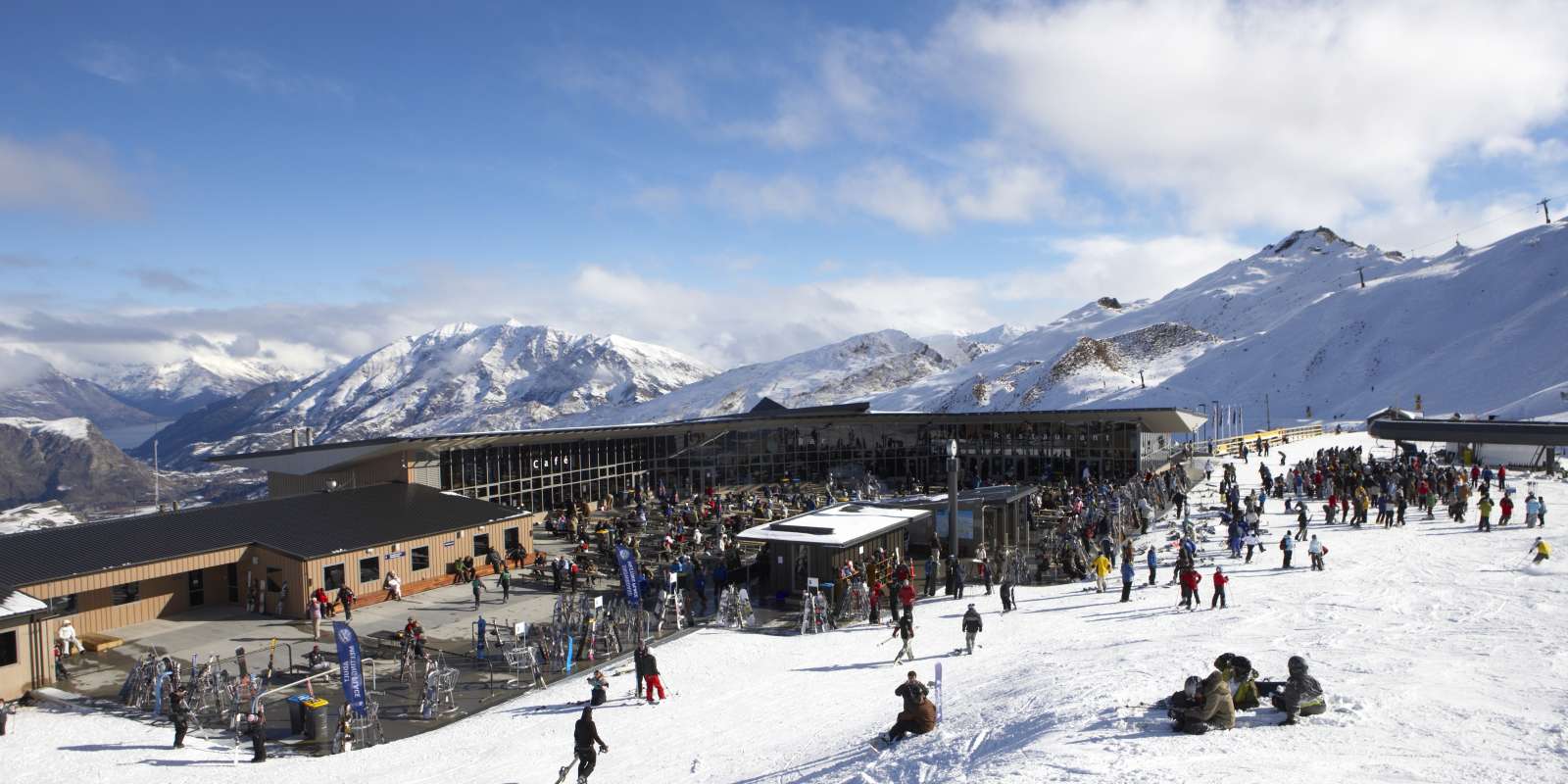 Coronet Peak Ski Field Base Building Coronet Peak Ski Field Base Building