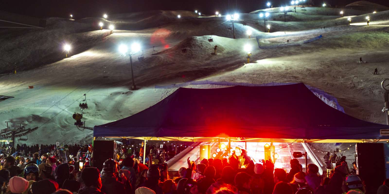 Night Ski parties at Coronet Peak Night Ski parties at Coronet Peak