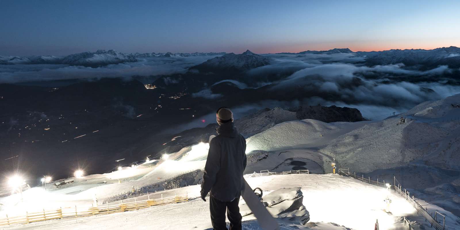 Coronet Peak by Night Coronet Peak by Night