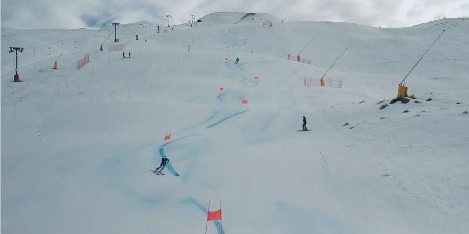 Training on Coronet Peak Training on Coronet Peak