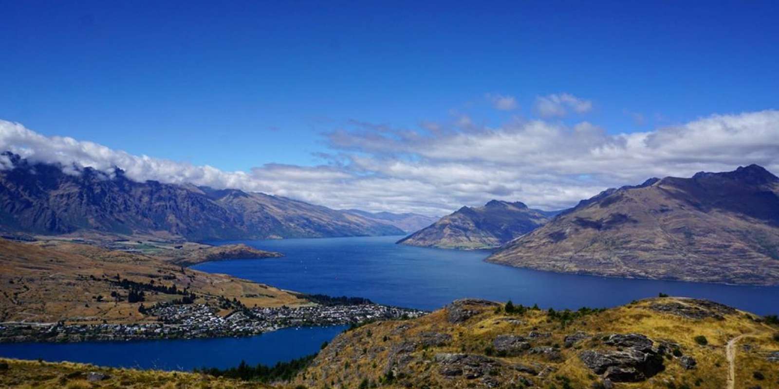 Queenstown Hill summit views Queenstown Hill summit views