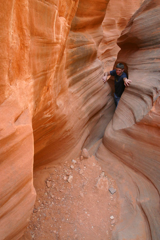 Peekaboo and spooky slot canyon maple