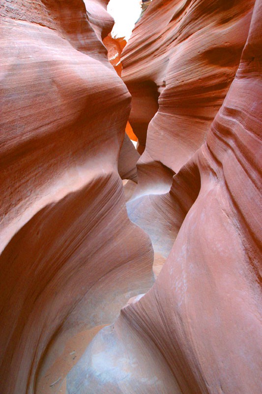 Spooky And Peek A Boo Slot Canyons Map