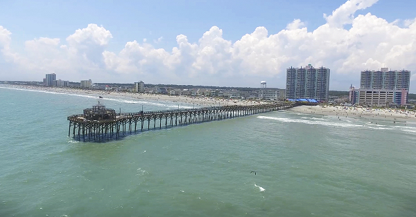 Cherry Grove Pier in North Myrtle Beach. 