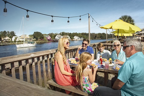 Dine on the waterfront in North Myrtle Beach