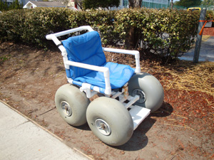 beach wheelchair