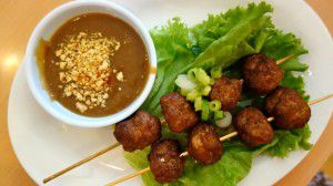 Meatball Skewer appetizer
