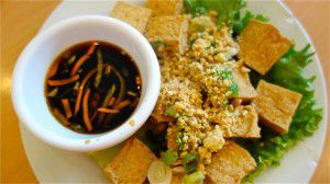 Crispy Tofu appetizer