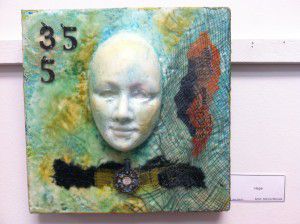 Encaustic work- Layers of beeswax--Isn't this absolutely beautiful! And only $195!
