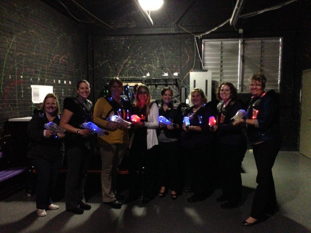 Laser Tag at Skate America!