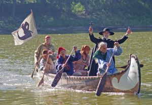 canoe at feast. dan hester