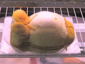 Pregnant cake!