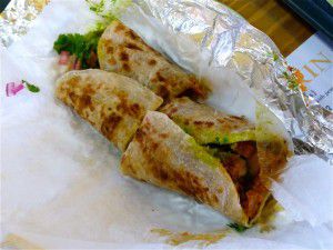 Aloo frankie