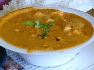 Curry paneer