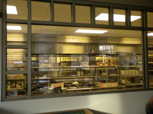 Diners can watch their food being prepared!