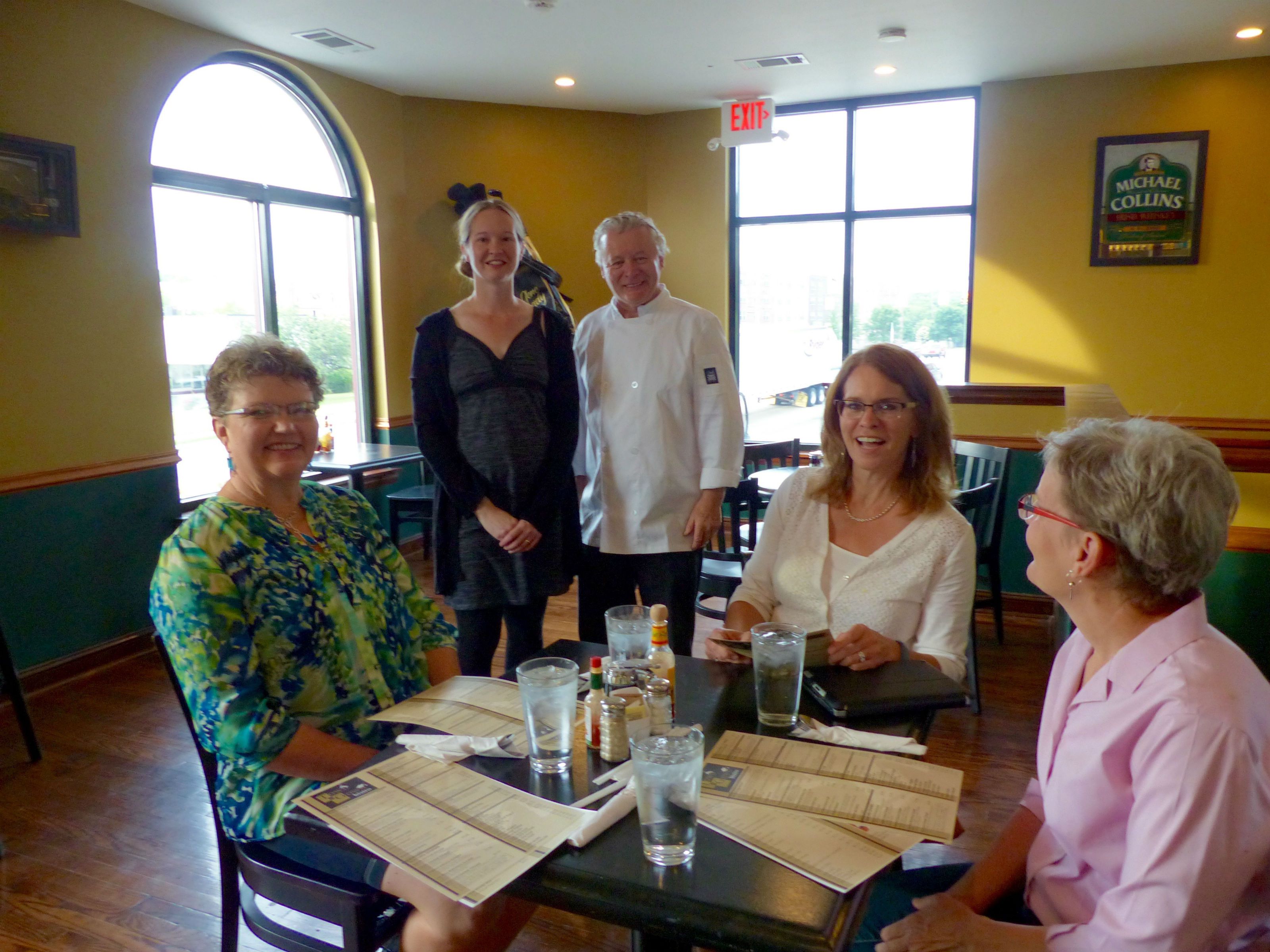 Chef Matt with Dining Divas