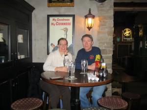 Past Social Media Contest Winners enjoying Nine Irish Bros.!