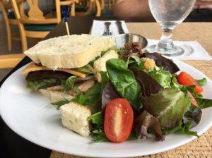 Untuna Salad with side salad