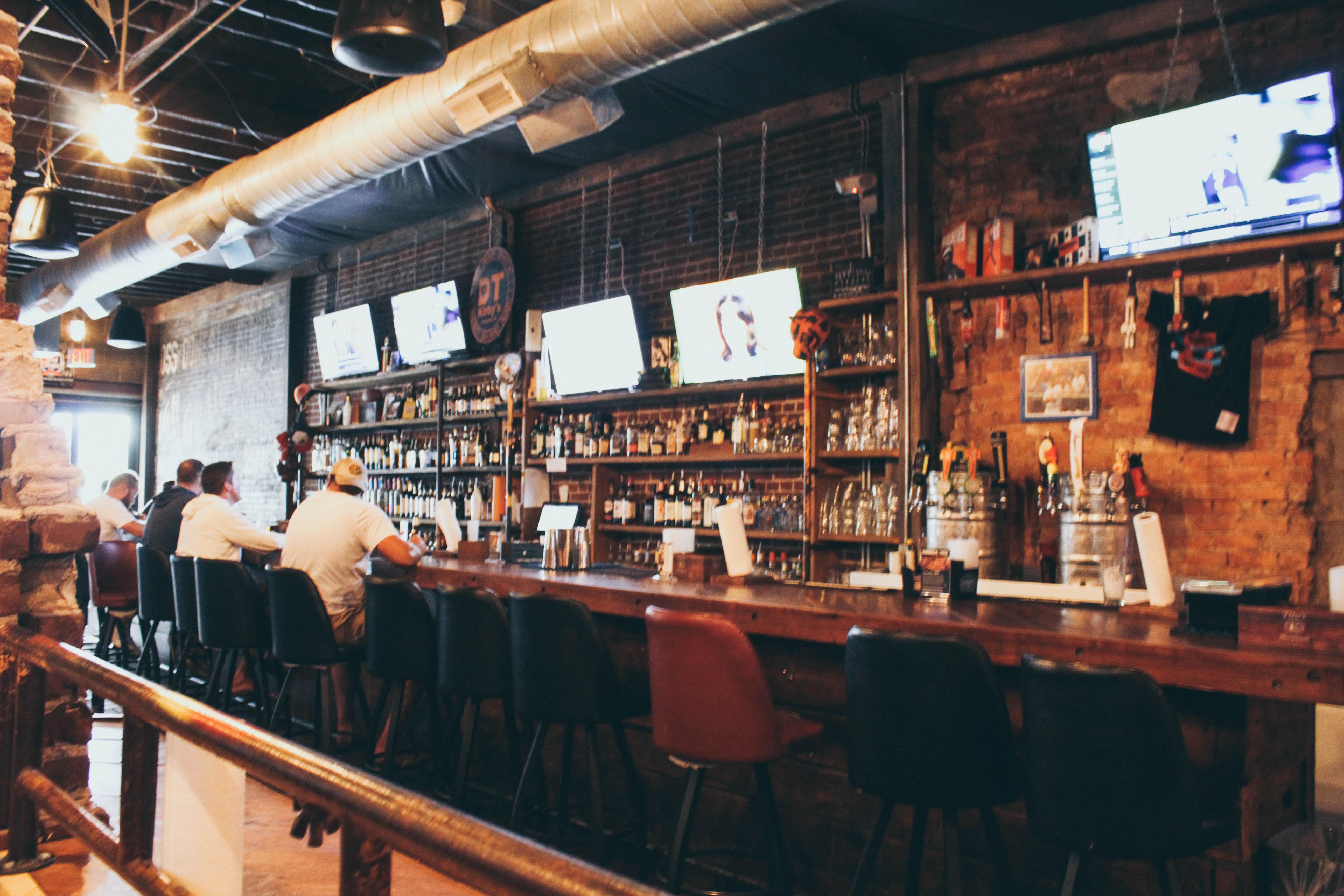 A look at the bar