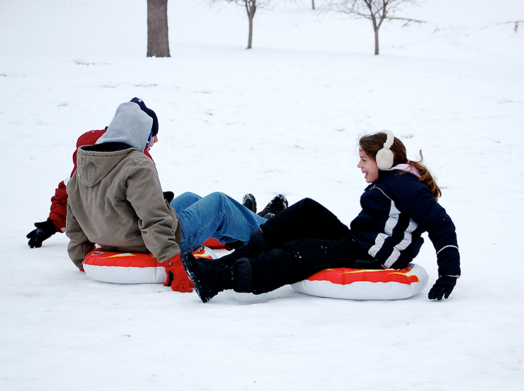 sledding