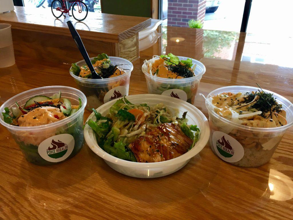 Poke Hibachi Food